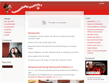 Tablet Screenshot of narrenzunft-schiltach.de